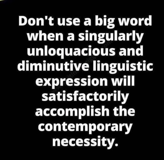 Don't use big word.jpg