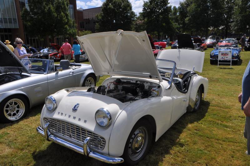 My TR3A at the show.jpg