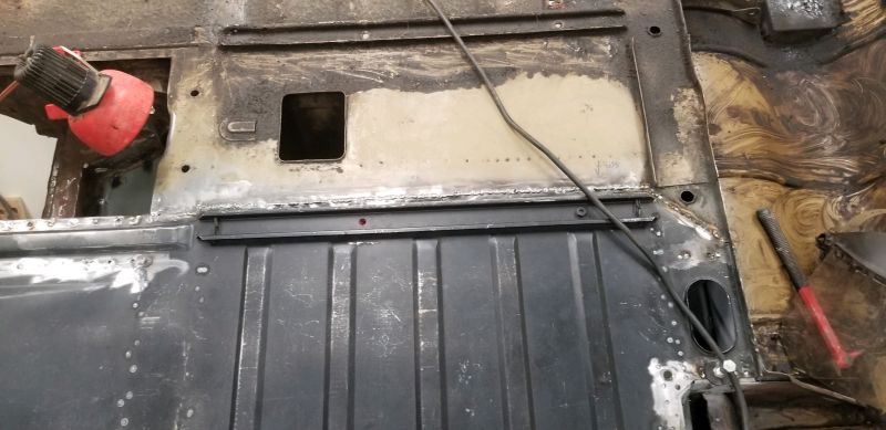Passenger side floor welded in s.jpg