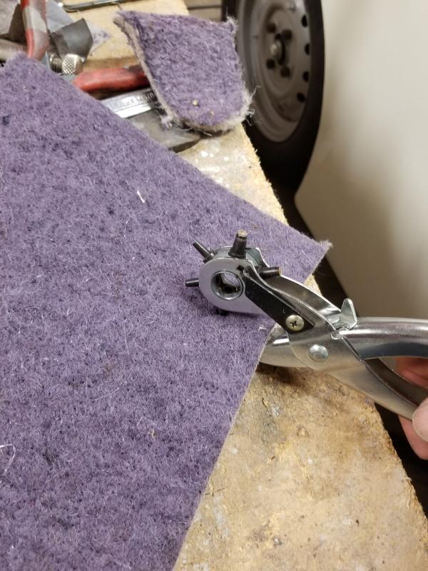 Punching hole in padding.jpg