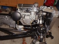 Engine on chassis (1) Aug 1 2013 email lg.JPG Engine on chassis (1) Aug 1 2013 email lg.JPG