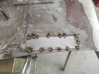 Drivers side wing repair top patch..jpg Drivers side wing repair top patch..jpg