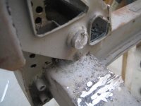 Stubbing front pivot Stubbing front pivot