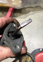 Pitted fuel pump lever.jpg Pitted fuel pump lever.jpg