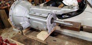 Gearbox on stand.jpg Gearbox on stand.jpg