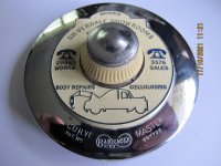 Silverdale Showrooms, Tunbridge Wells - Chrome & Plastic Tax Disc Holder (1).JPG