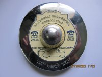 Silverdale Showrooms, Tunbridge Wells - Chrome & Plastic Tax Disc Holder (2).JPG