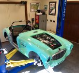 '57 Rebuild on Lift.jpg