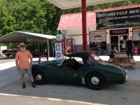 Bob & TR at Hub 6-6-2015.JPG