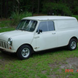 Austin Mini van