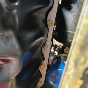 Engine sump restored