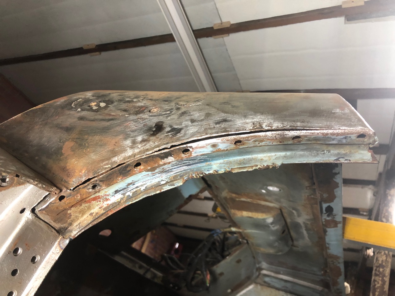 Driver scuttle damage.jpg