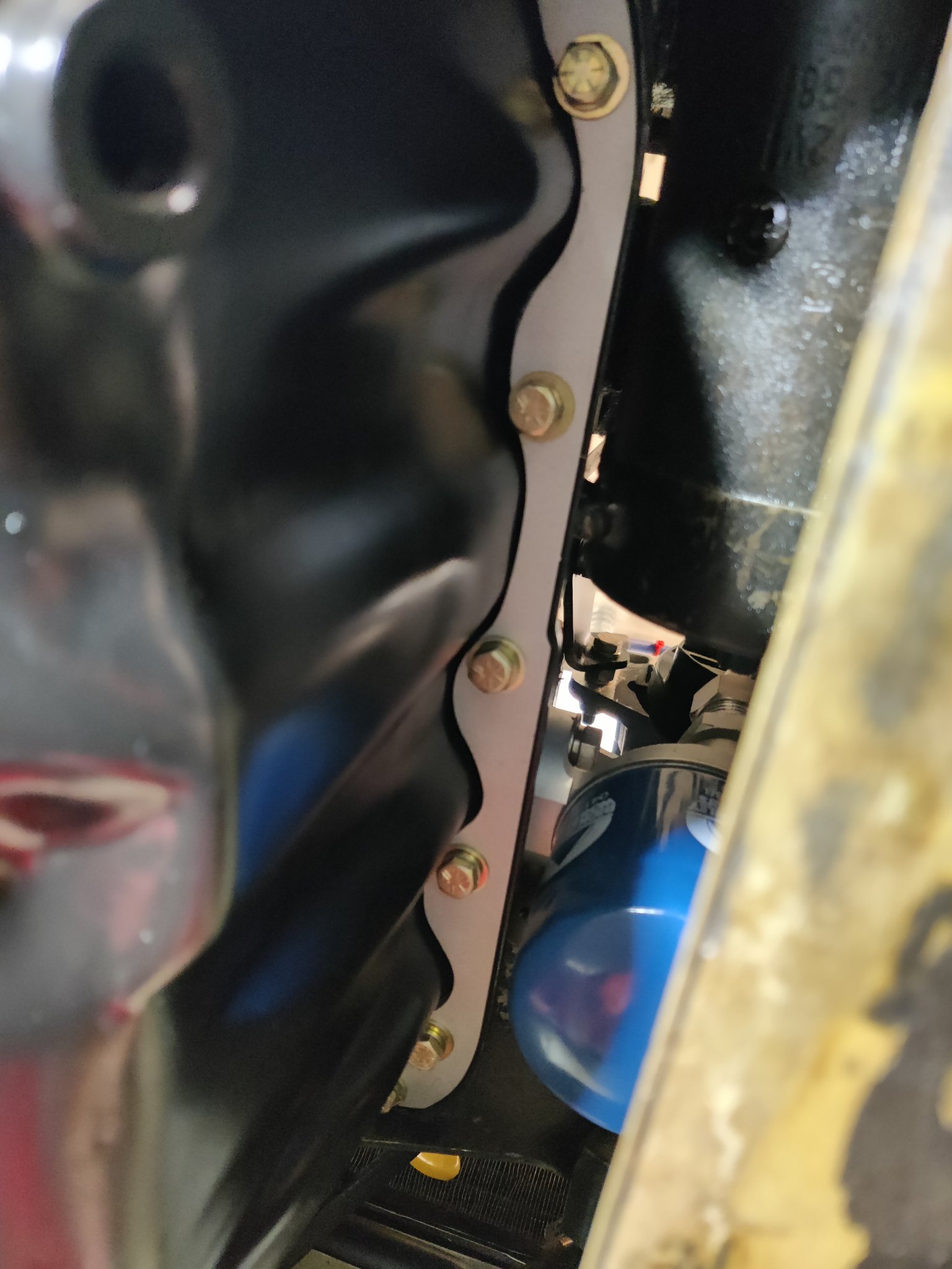Engine sump restored
