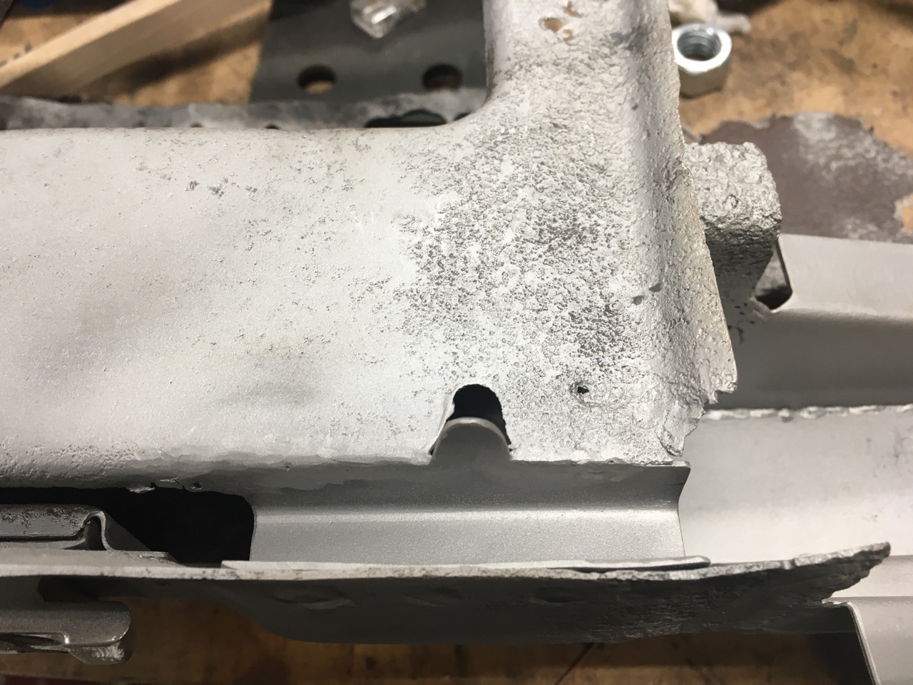 Inner B post repair complete.jpg